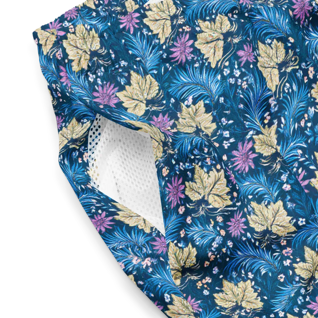 Midnight Meadow on Swim Trunks — Product details 2
