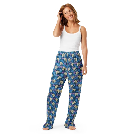 Midnight Meadow on a Women's Pajama Pants