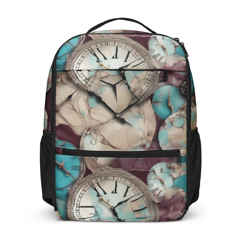 Midnight Horology on Utility Backpack — Front