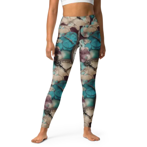 Midnight Horology on a Yoga Leggings