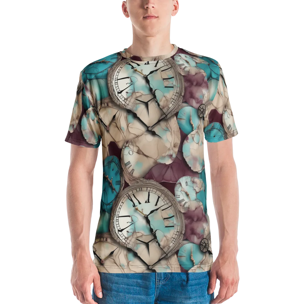 Midnight Horology on Men's Crew Neck T-Shirt — Front