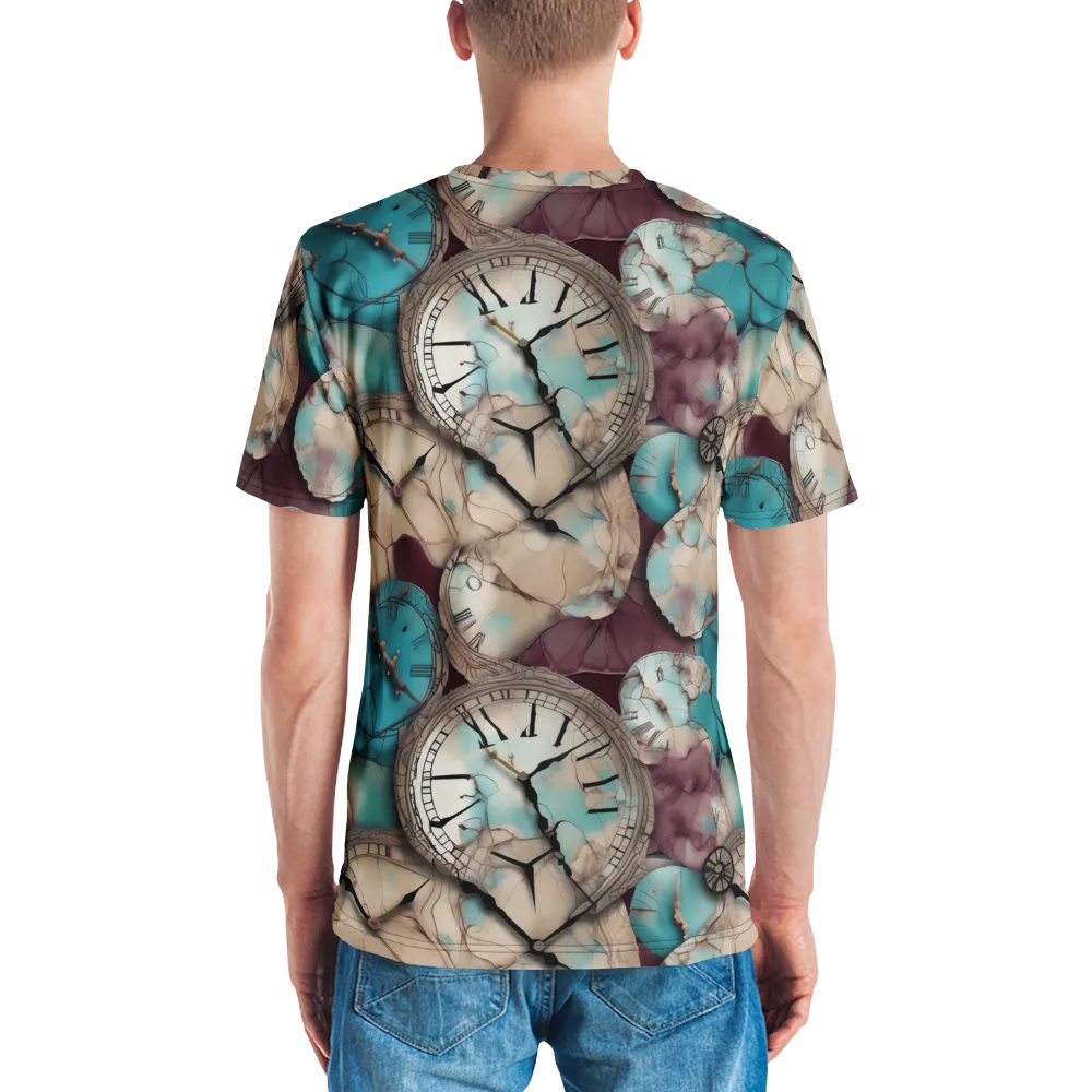 Midnight Horology on Men's Crew Neck T-Shirt — Back