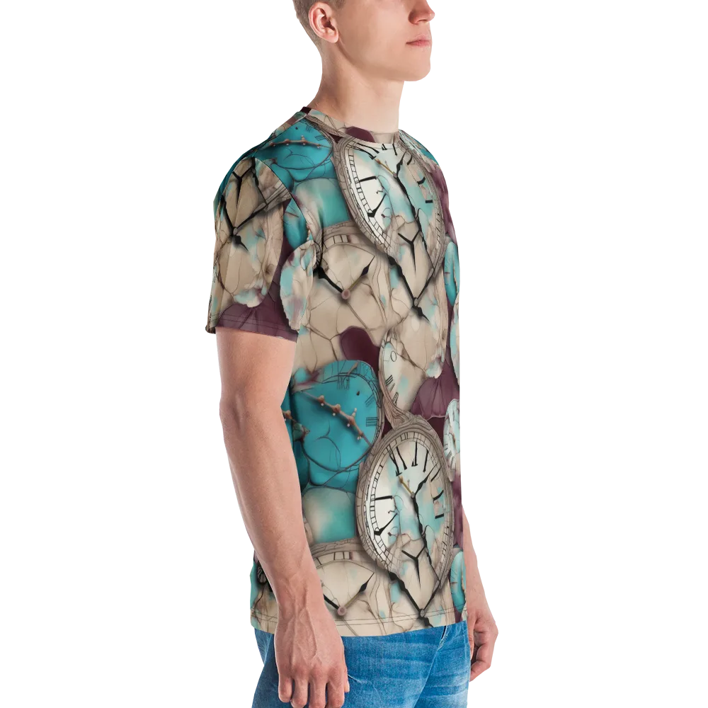 Midnight Horology on Men's Crew Neck T-Shirt — Right