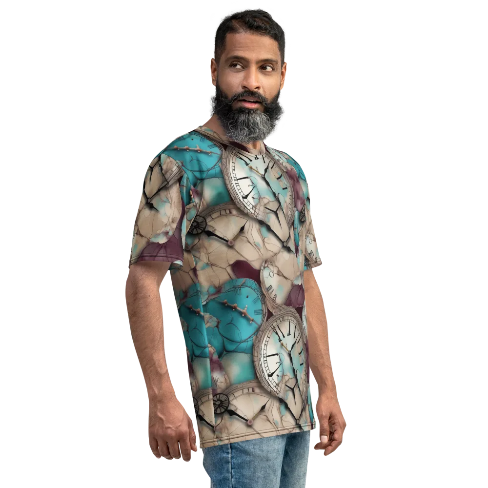 Midnight Horology on Men's Crew Neck T-Shirt — Right