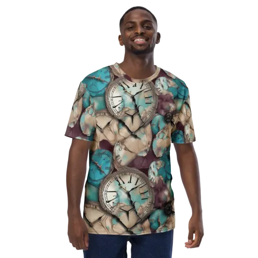 Midnight Horology on a Men's Crew Neck T-Shirt