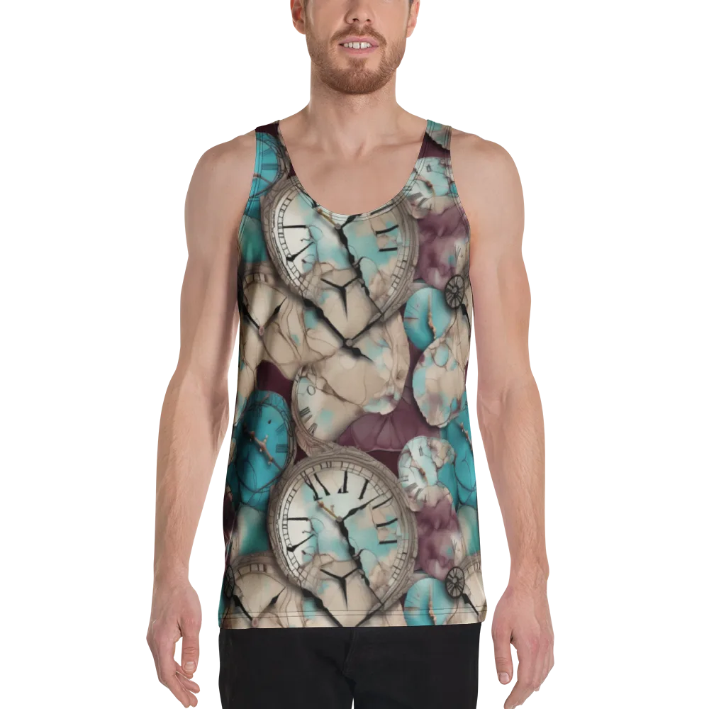 Midnight Horology on Men's Tank Top — Front
