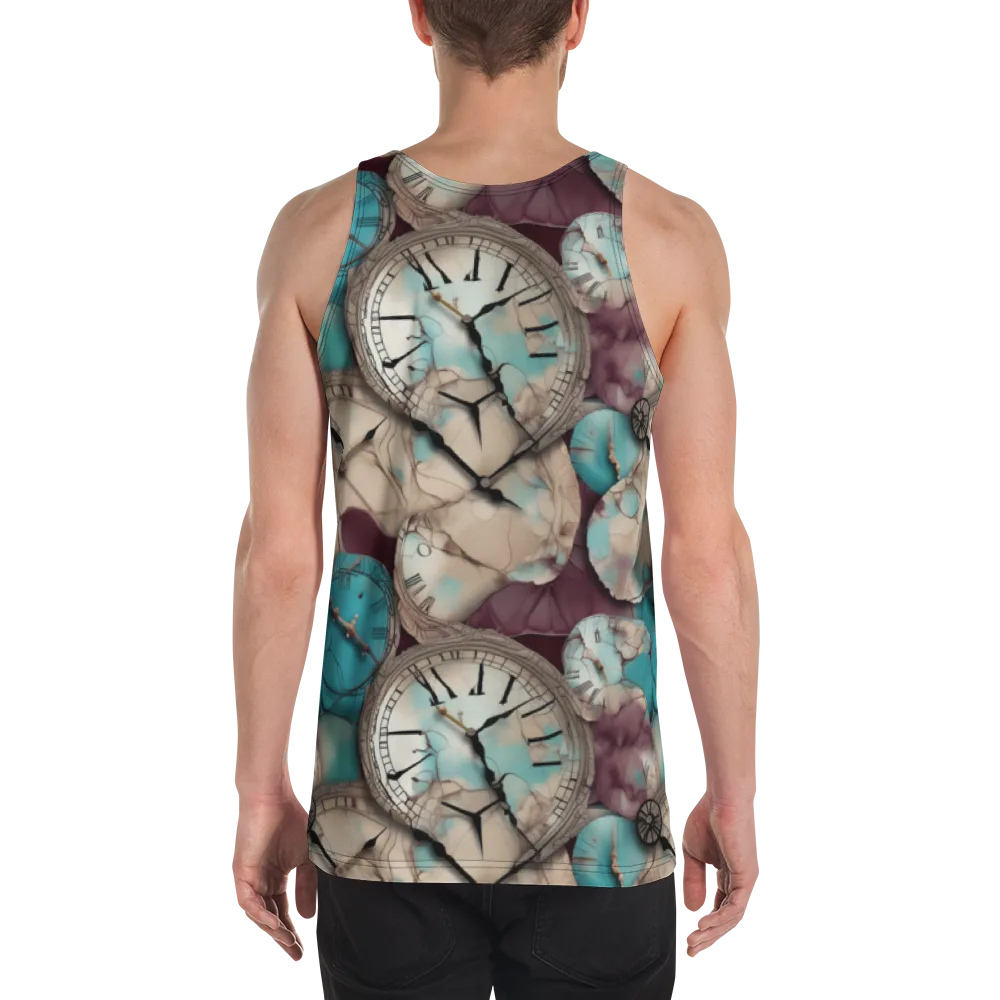 Midnight Horology on Men's Tank Top — Back