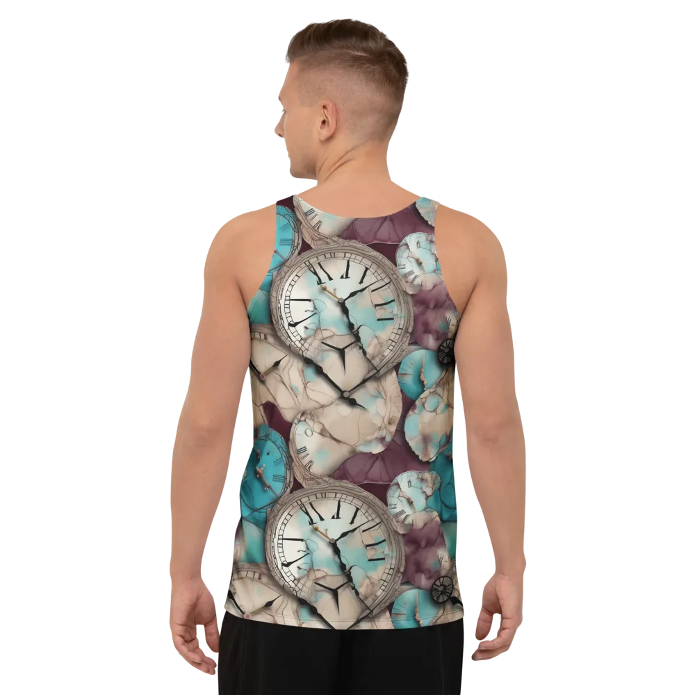 Midnight Horology on Men's Tank Top — Back