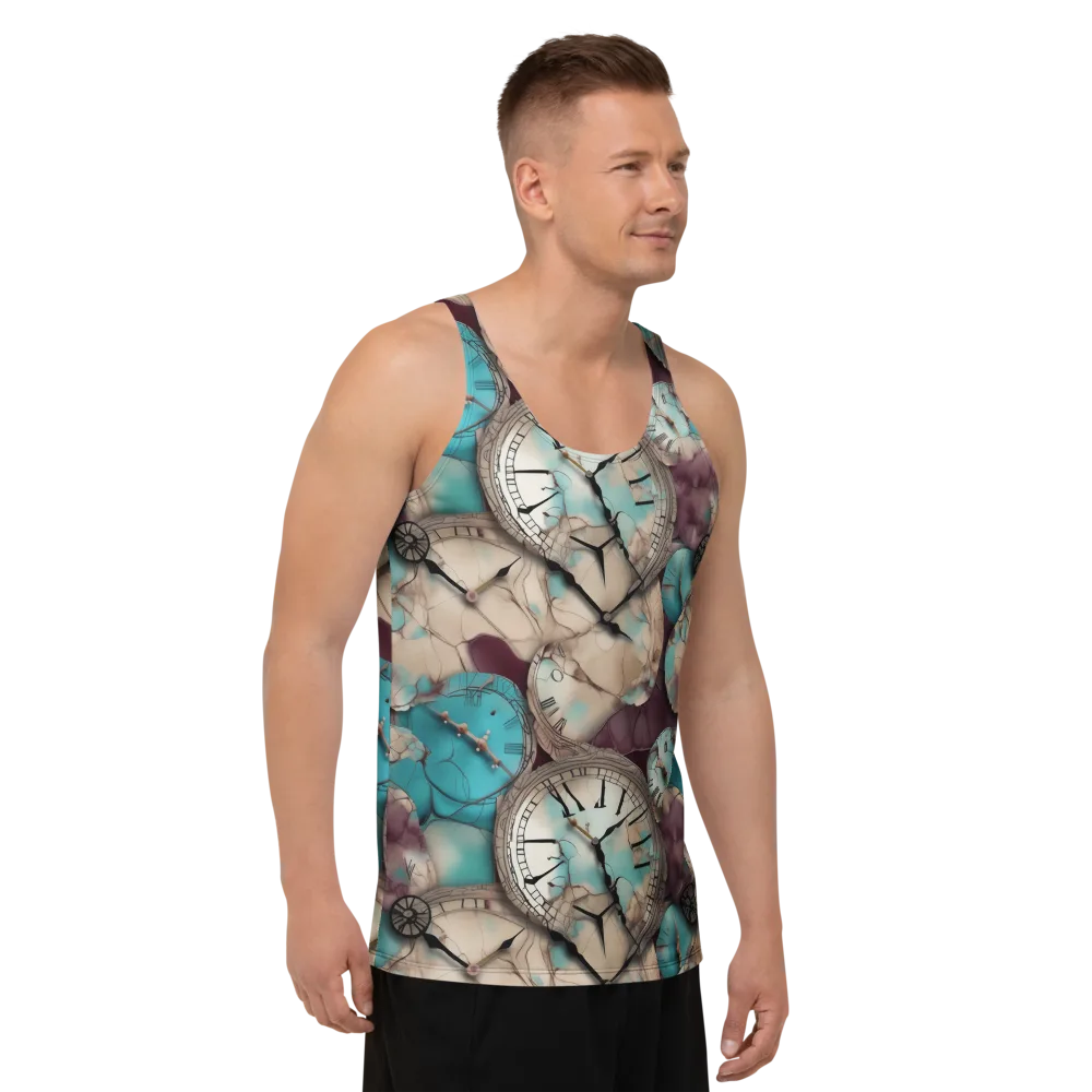 Midnight Horology on Men's Tank Top — Right Front