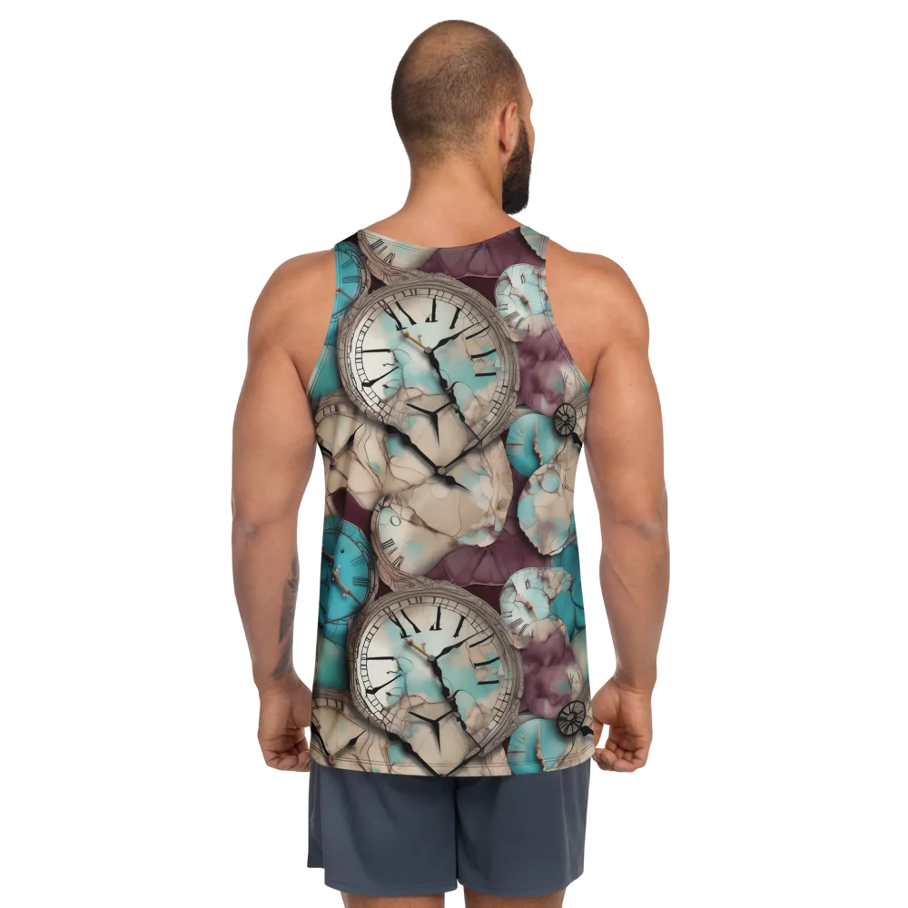 Midnight Horology on Men's Tank Top — Back