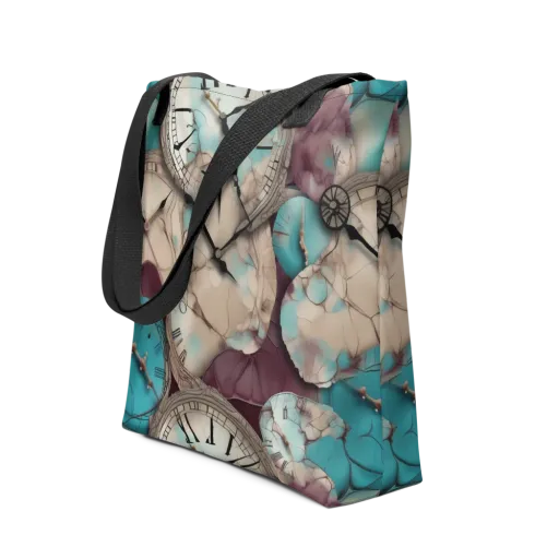 Midnight Horology on a Tote Bag