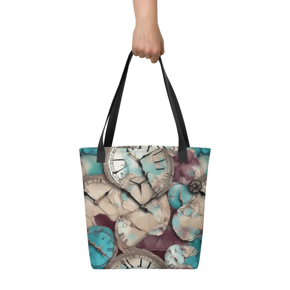 Midnight Horology on Tote Bag — Front