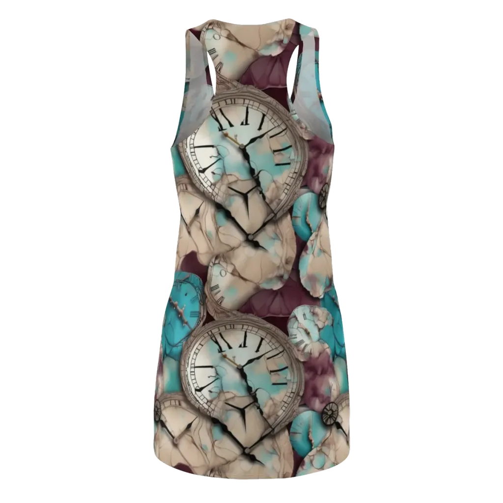 Midnight Horology on Racerback Dress — Back