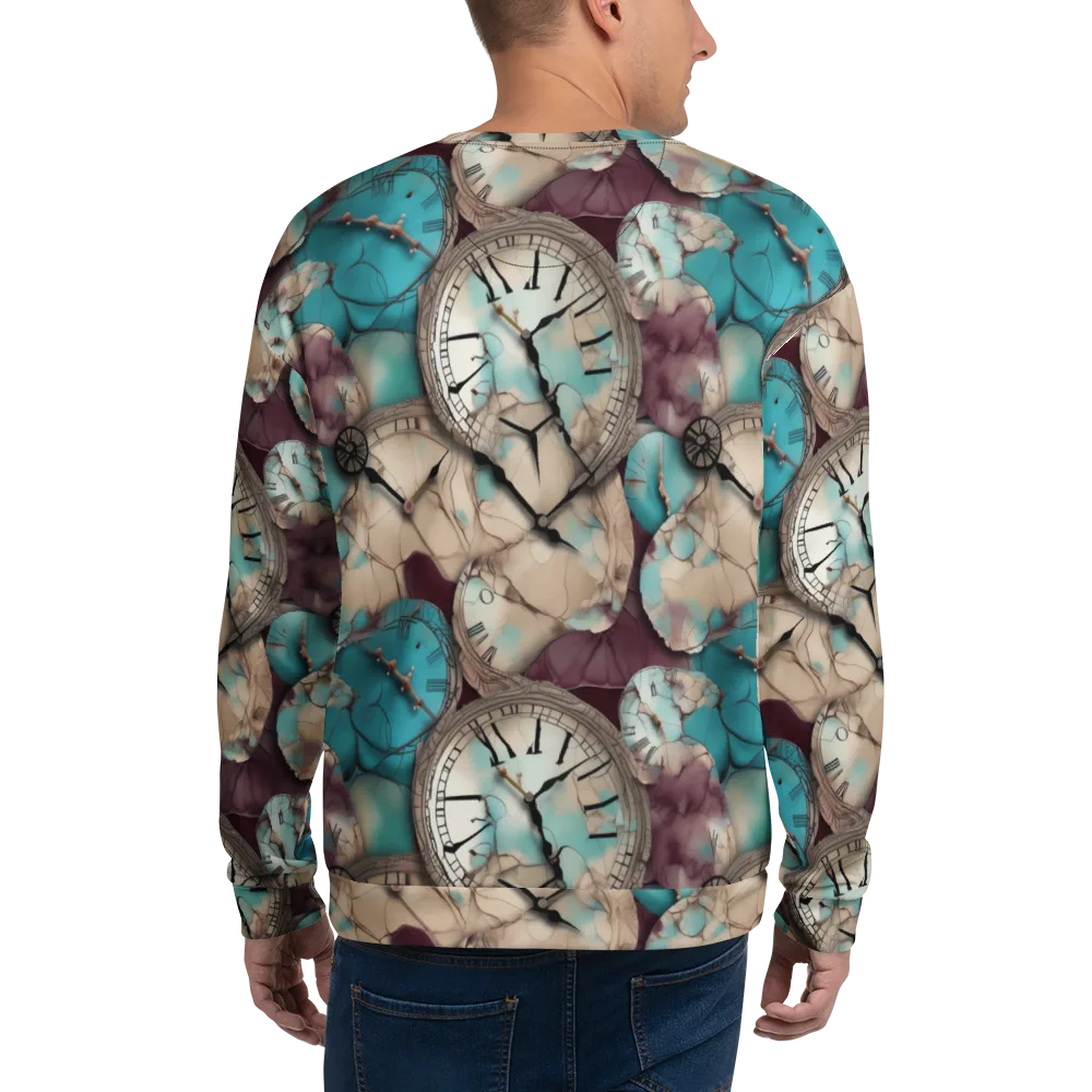 Midnight Horology on Sweatshirt — Back