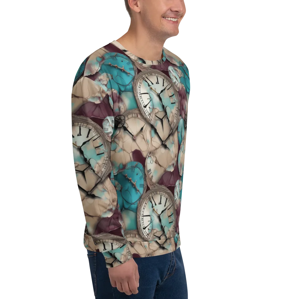 Midnight Horology on Sweatshirt — Right Front