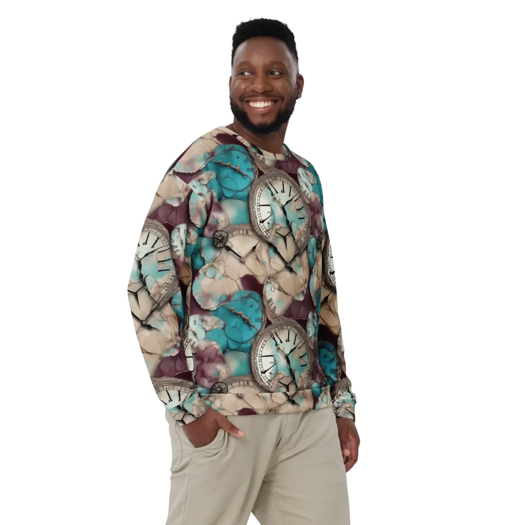 Midnight Horology on Sweatshirt — Front