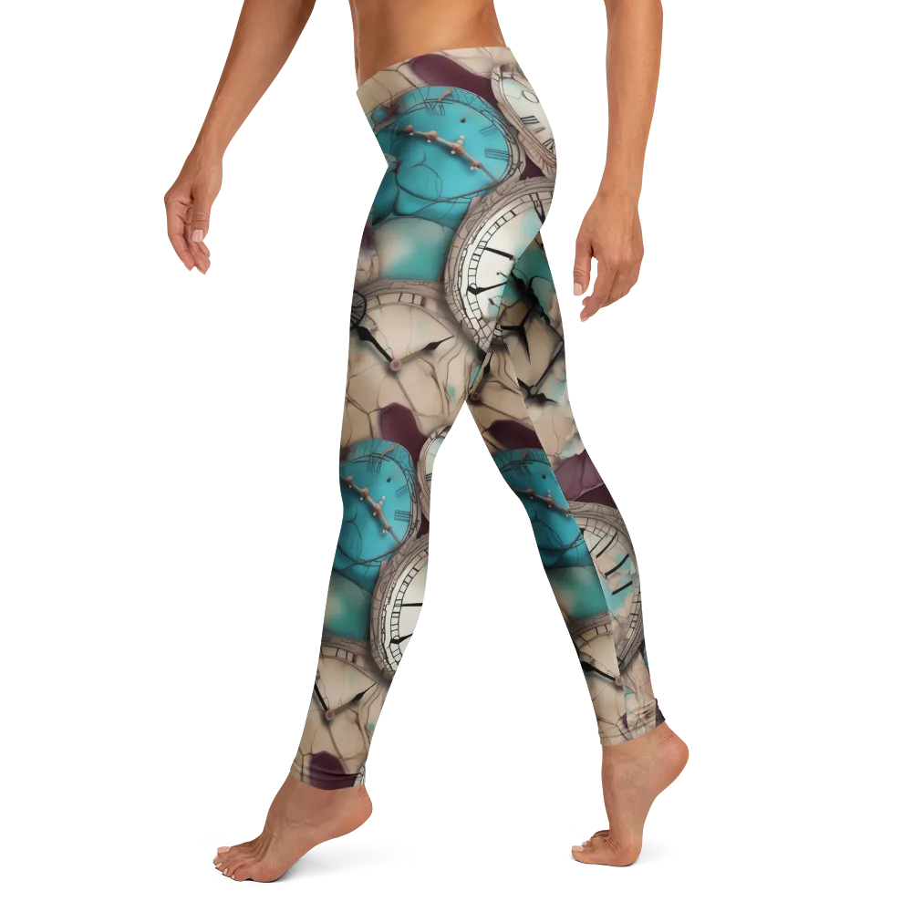 Midnight Horology on Leggings — Left
