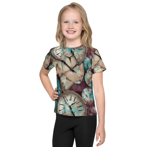 Midnight Horology on a Kids Crew Neck T-Shirt