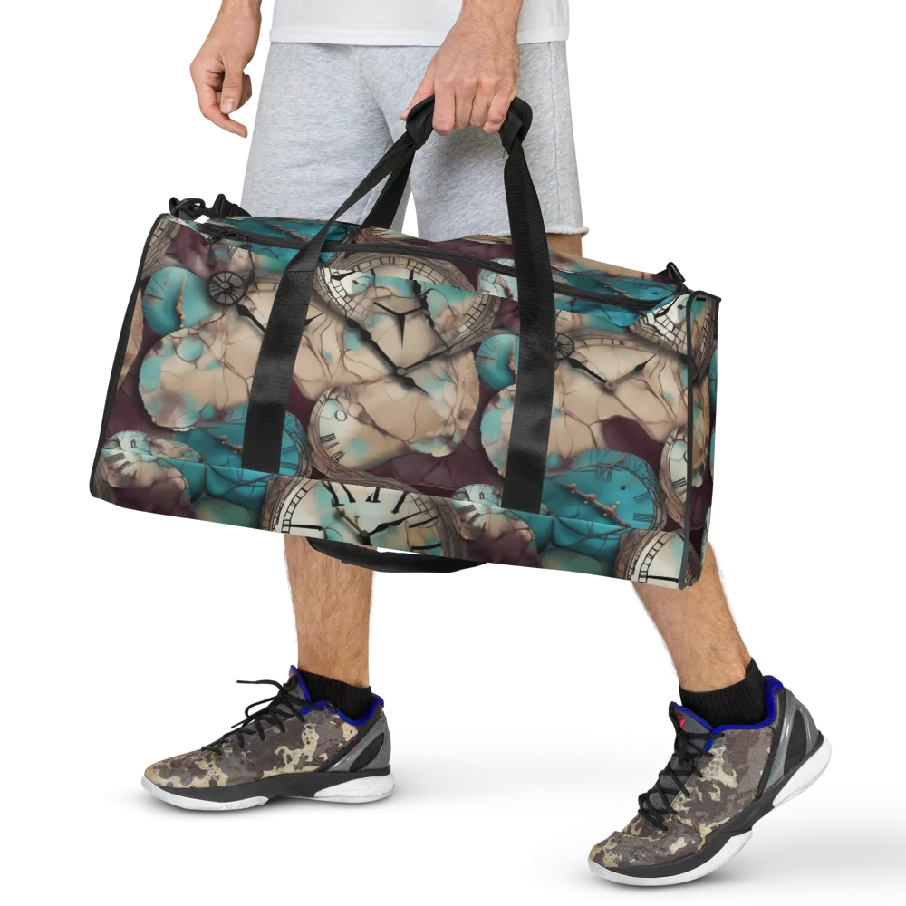 Midnight Horology on Duffle Bag — Front