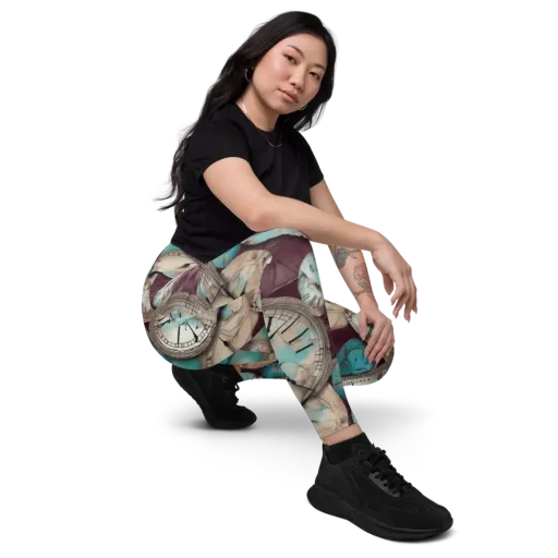 Midnight Horology on a Leggings with Pockets