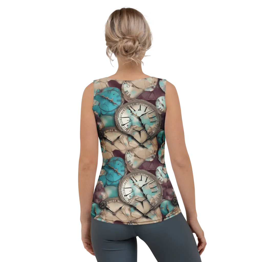 Midnight Horology on Women's Tank Top — Back