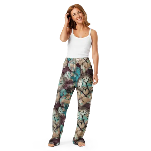 Midnight Horology on a Women's Pajama Pants