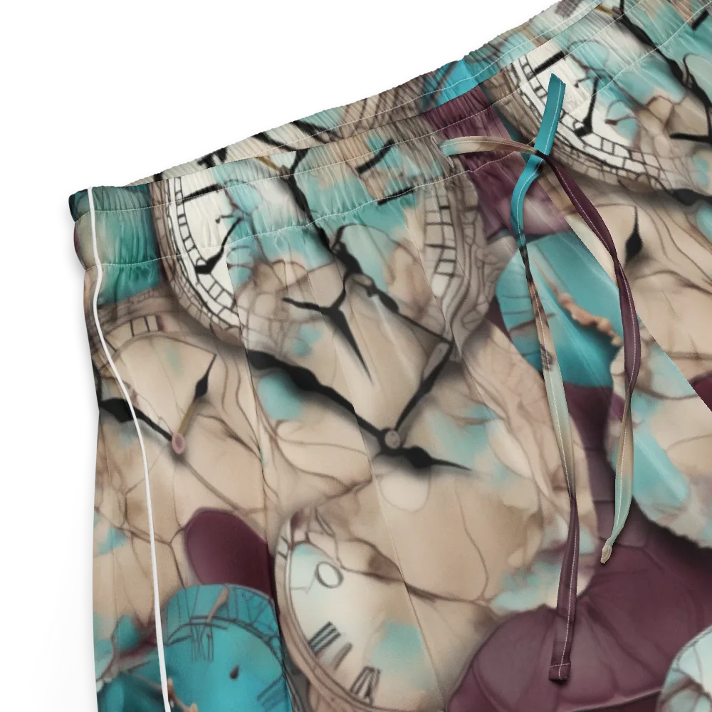 Midnight Horology on Women's Pajama Shorts — Product details