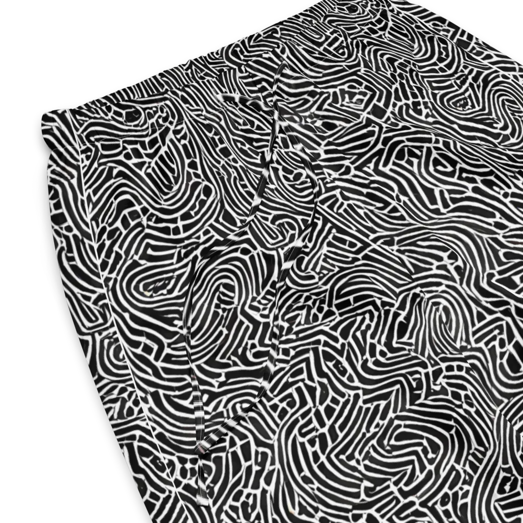 Obsidian Labyrinth on Women's Pajama Pants — Product details