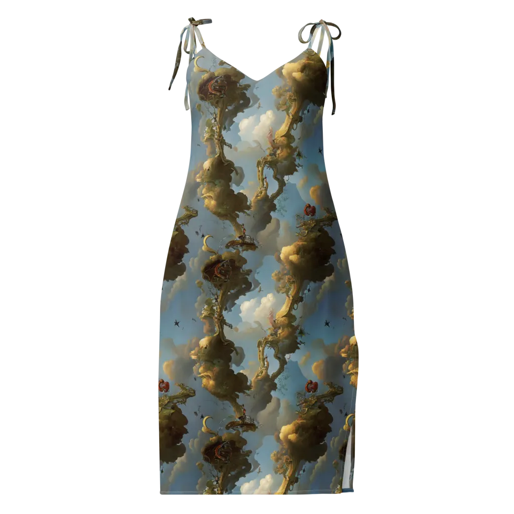Cloudbound Canopy on Slip Dress — Front
