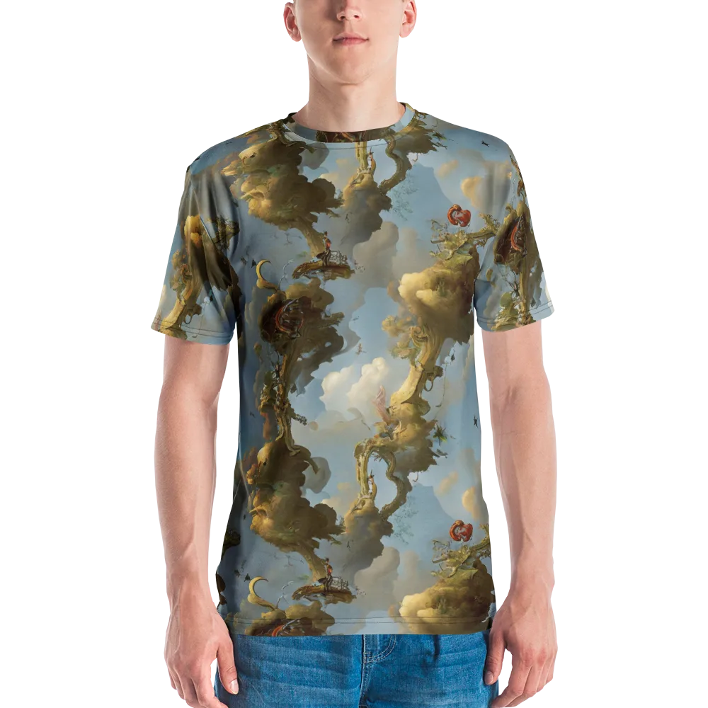 Cloudbound Canopy on Men's Crew Neck T-Shirt — Front