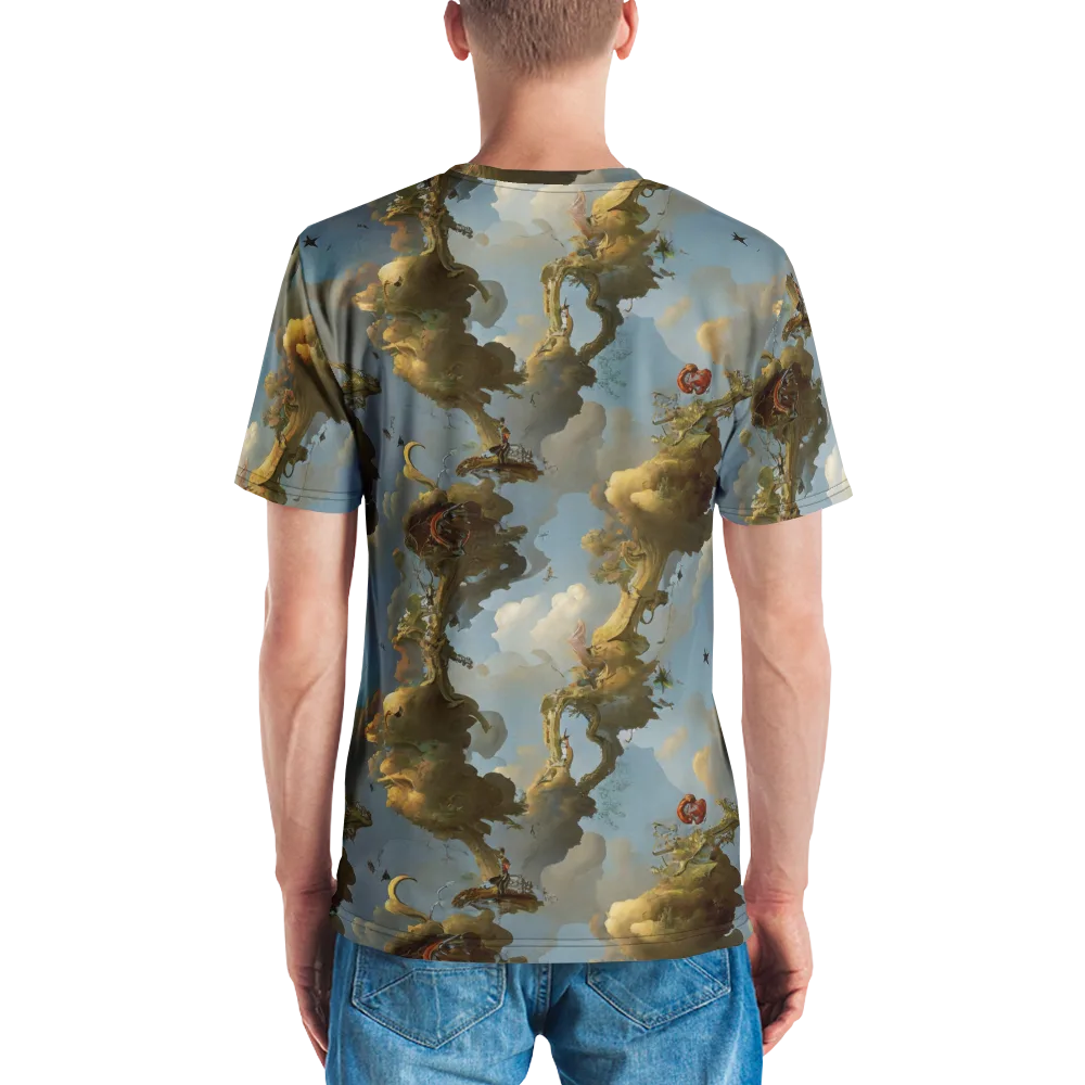 Cloudbound Canopy on Men's Crew Neck T-Shirt — Back