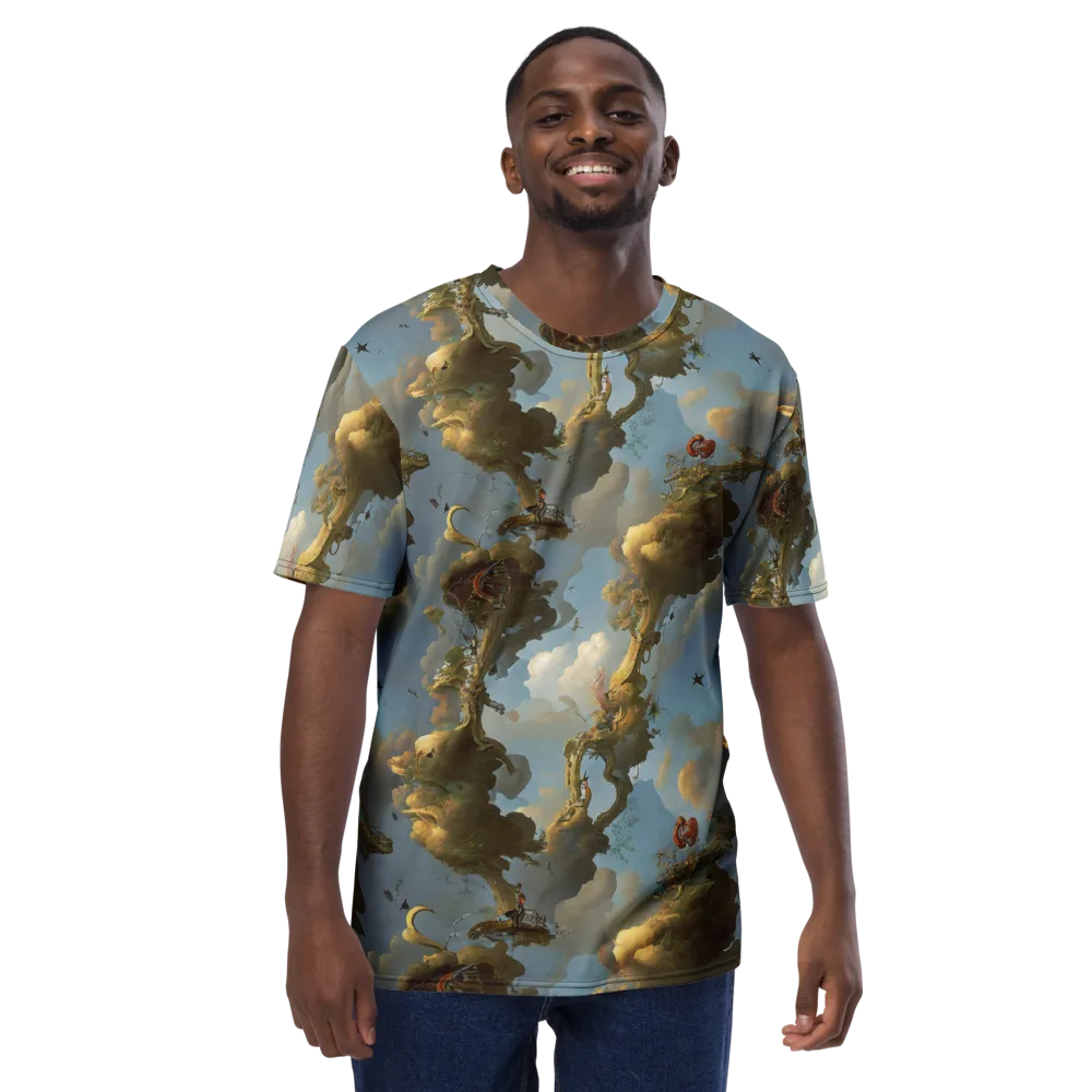 Cloudbound Canopy on Men's Crew Neck T-Shirt — Front