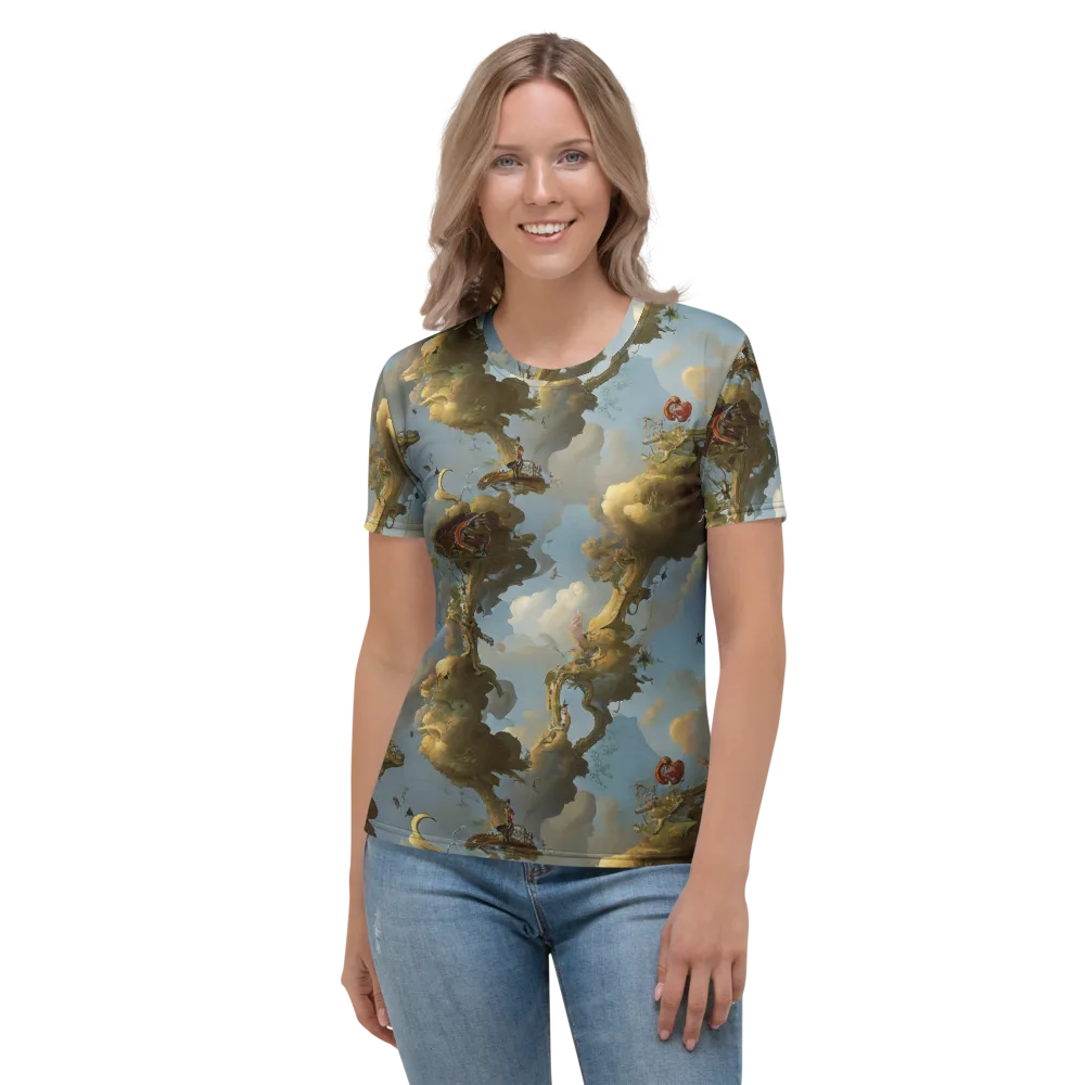 Cloudbound Canopy on Women's Crew Neck T-Shirt — Front