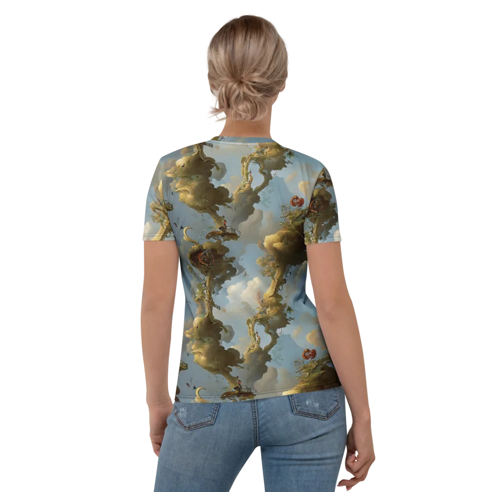 Cloudbound Canopy on Women's Crew Neck T-Shirt — Back
