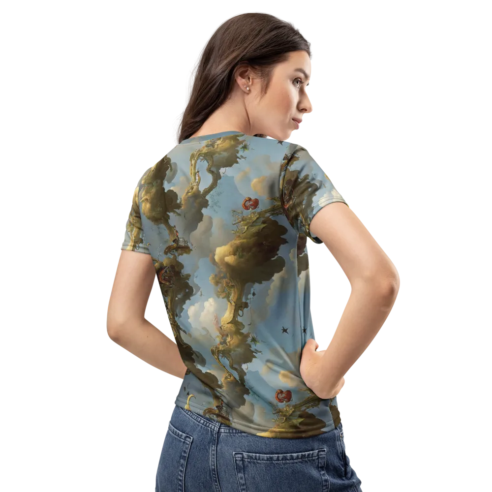 Cloudbound Canopy on Women's Crew Neck T-Shirt — Back