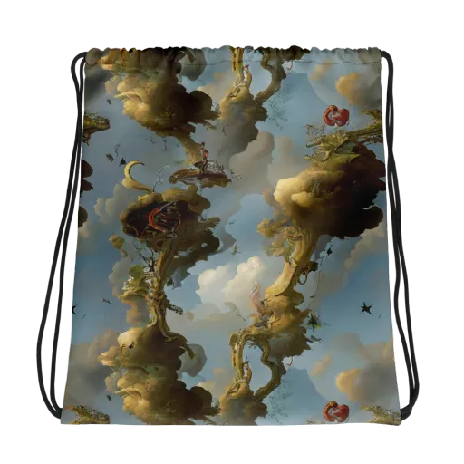 Cloudbound Canopy on a Drawstring Bag