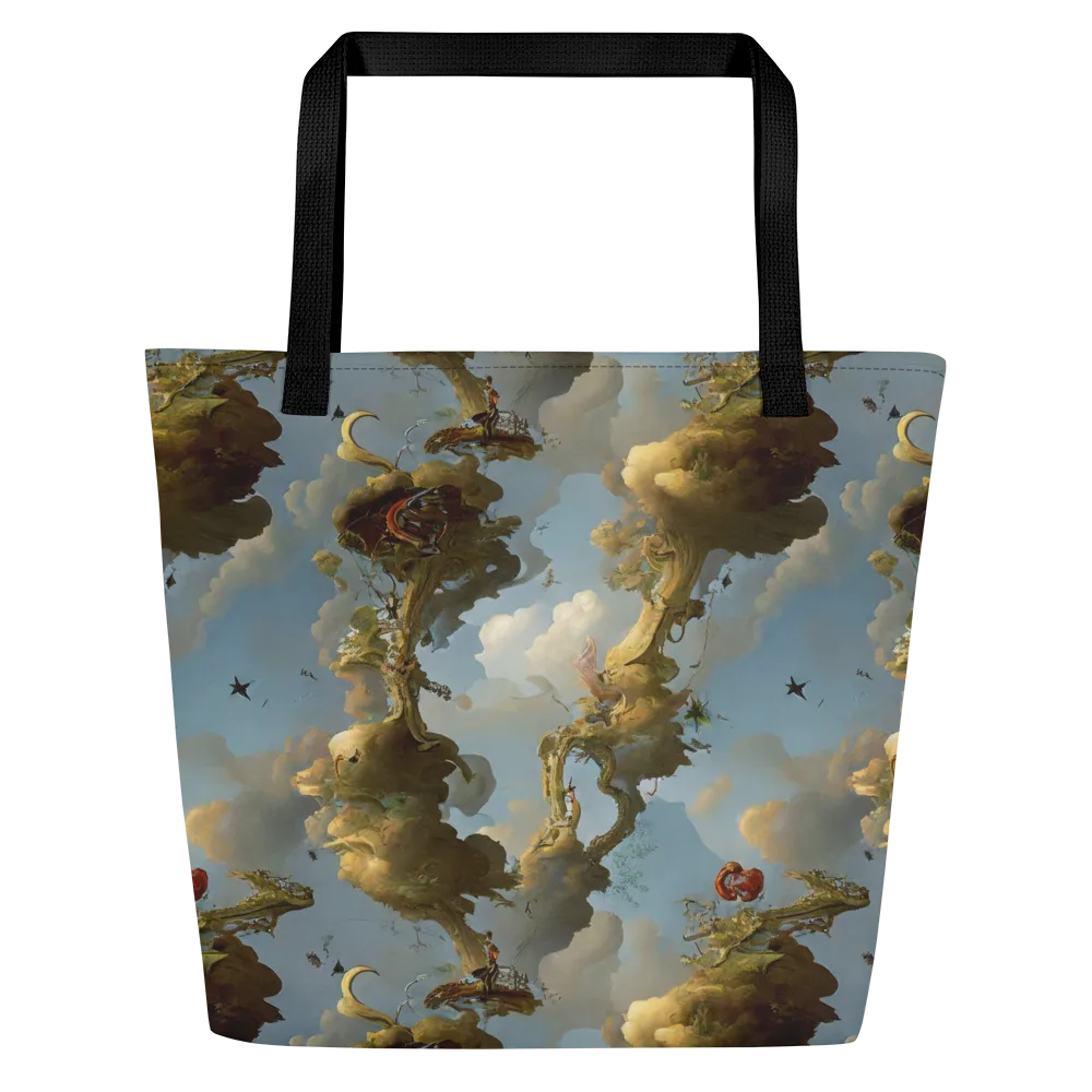 Cloudbound Canopy on Large Tote Bag W/ Pocket — Front