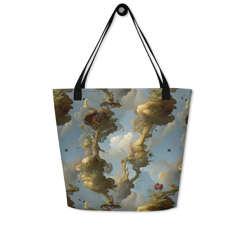 Cloudbound Canopy on Large Tote Bag W/ Pocket — Front