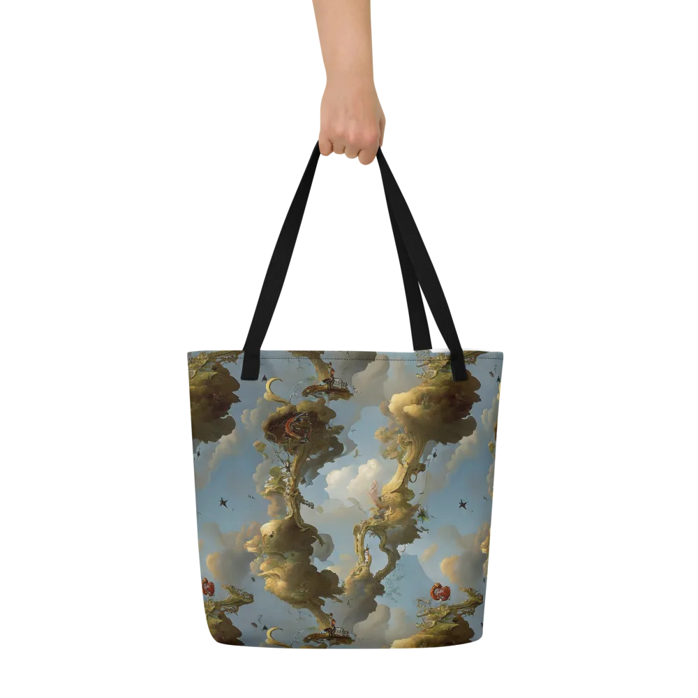 Cloudbound Canopy on Large Tote Bag W/ Pocket — Front