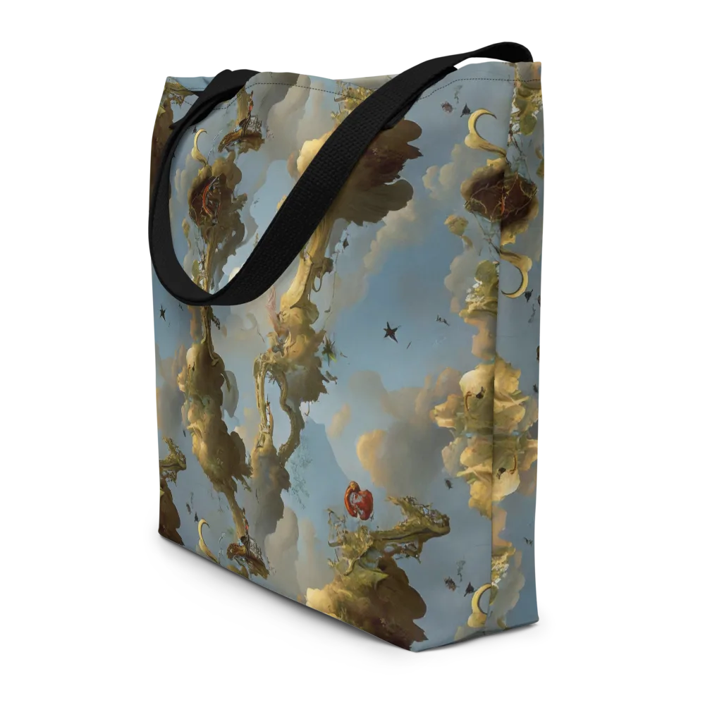 Cloudbound Canopy on Large Tote Bag W/ Pocket — Front