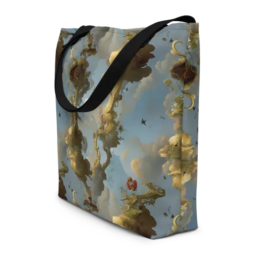 Cloudbound Canopy on a Large Tote Bag W/ Pocket