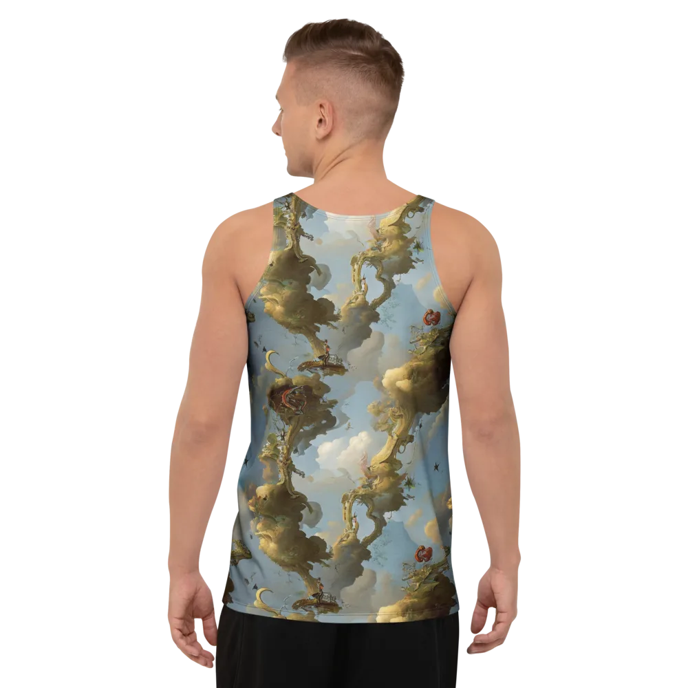 Cloudbound Canopy on Men's Tank Top — Back