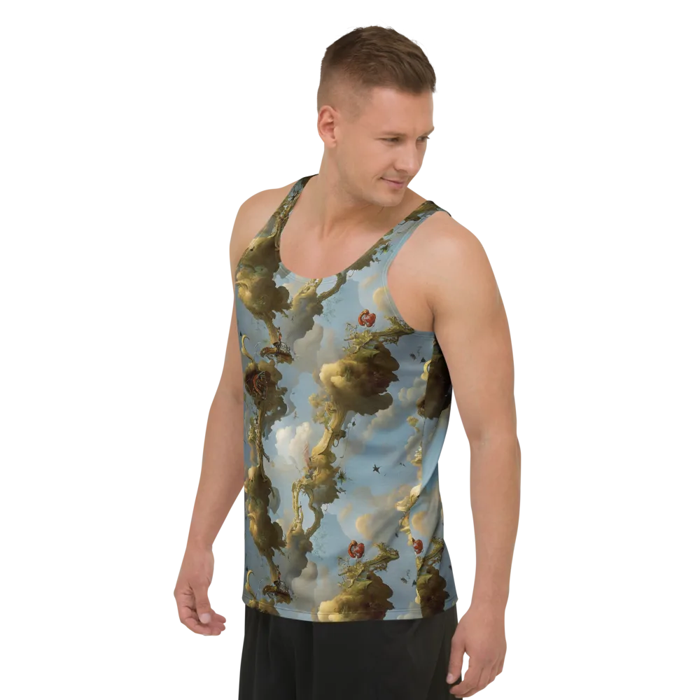 Cloudbound Canopy on Men's Tank Top — Left Front