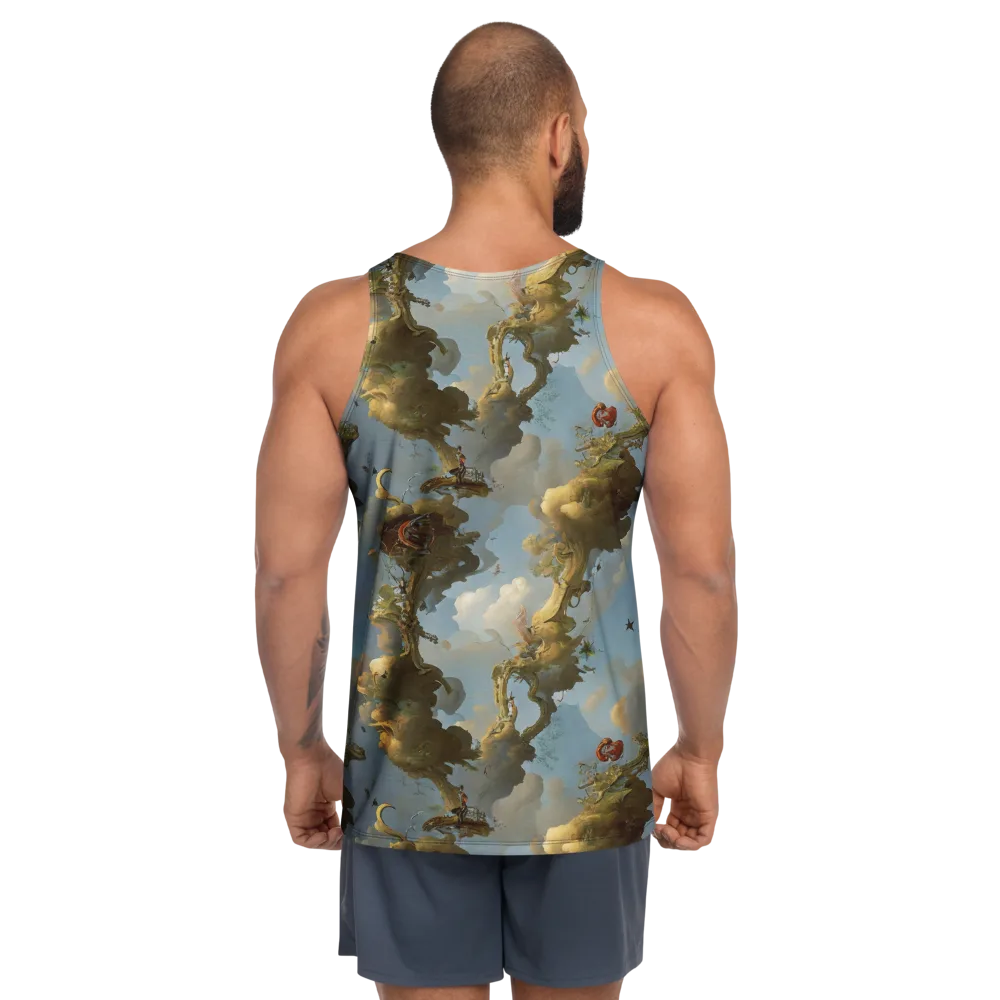 Cloudbound Canopy on Men's Tank Top — Back