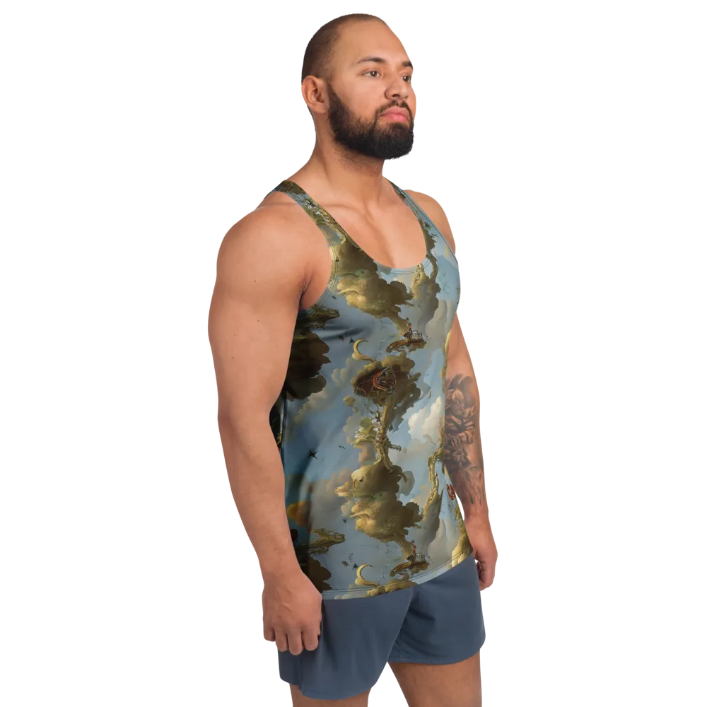 Cloudbound Canopy on Men's Tank Top — Right Front