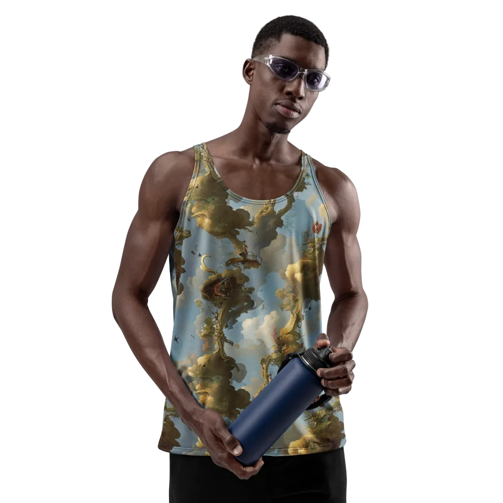 Cloudbound Canopy on Men's Tank Top — Front
