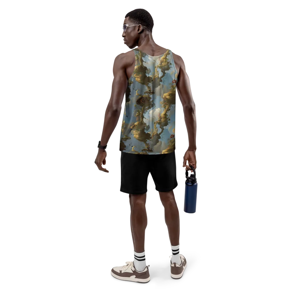 Cloudbound Canopy on Men's Tank Top — Back