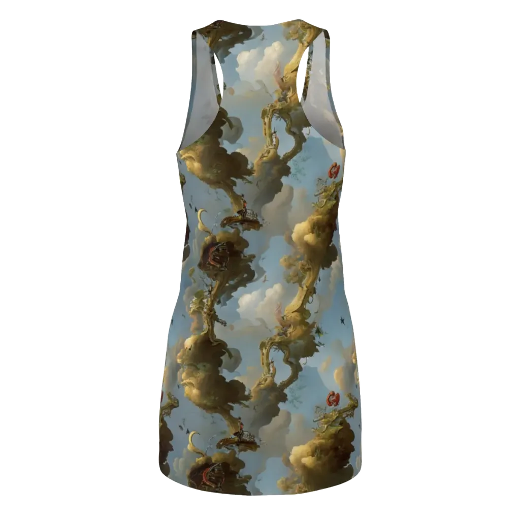 Cloudbound Canopy on Racerback Dress — Back