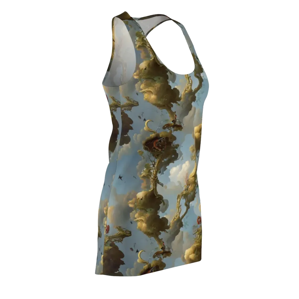 Cloudbound Canopy on Racerback Dress — Front Side