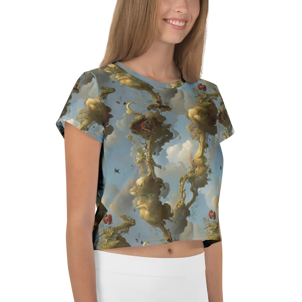 Cloudbound Canopy on Crop Tee — Right